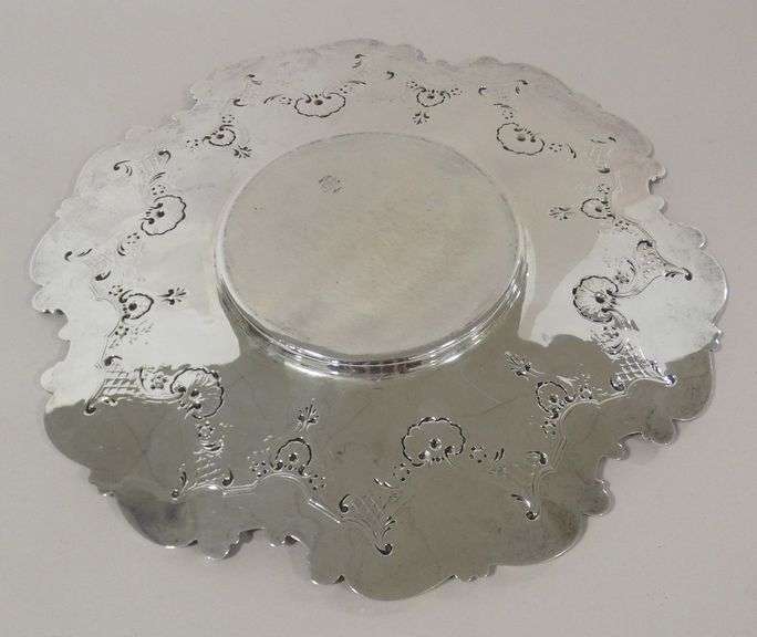STERLING SILVER SERVING TRAY