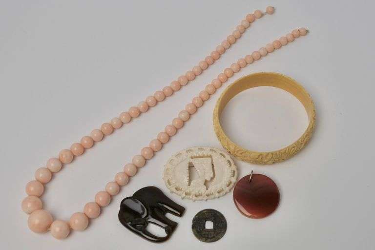 CORAL NECKLACE, ETC.