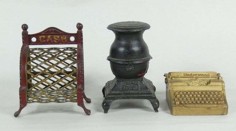 5 COLLECTOR COIN BANKS