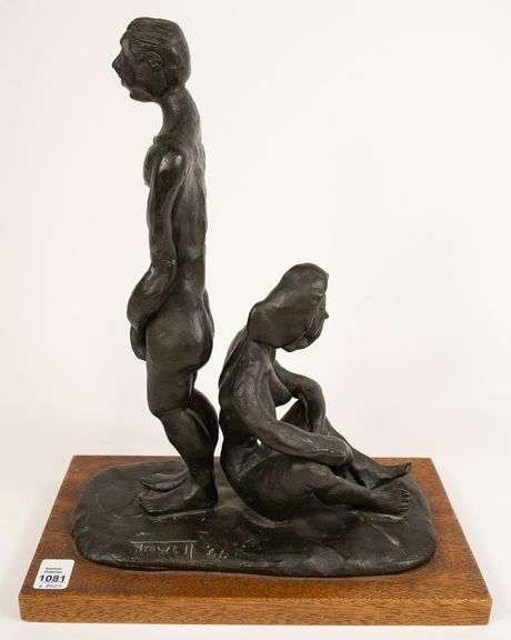 IAN TROWELL BRONZE SCULPTURE