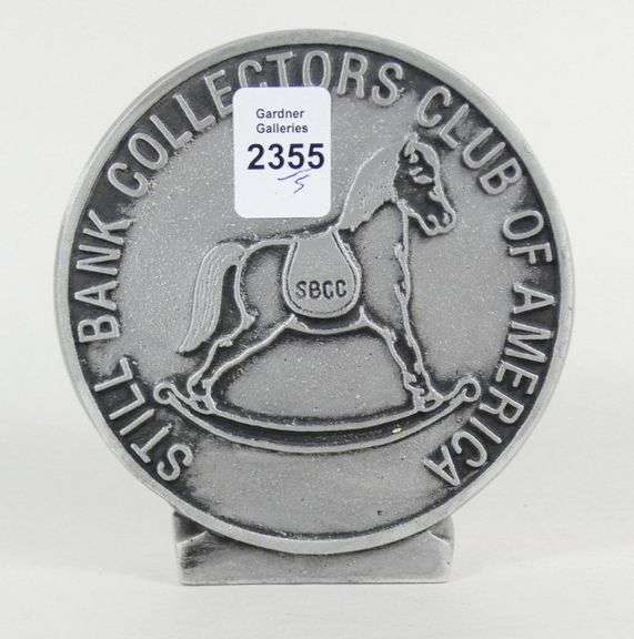 5 CAST IRON COIN BANKS