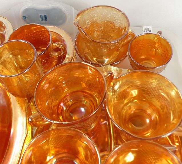 CARNIVAL GLASS DISHES