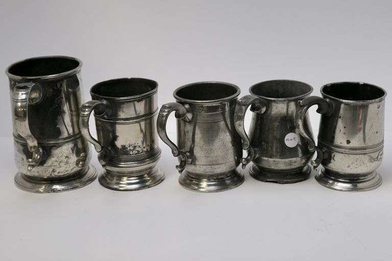 PEWTER TANKARDS