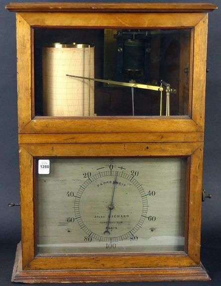 ANTIQUE RECORDING PSYCHROMETER