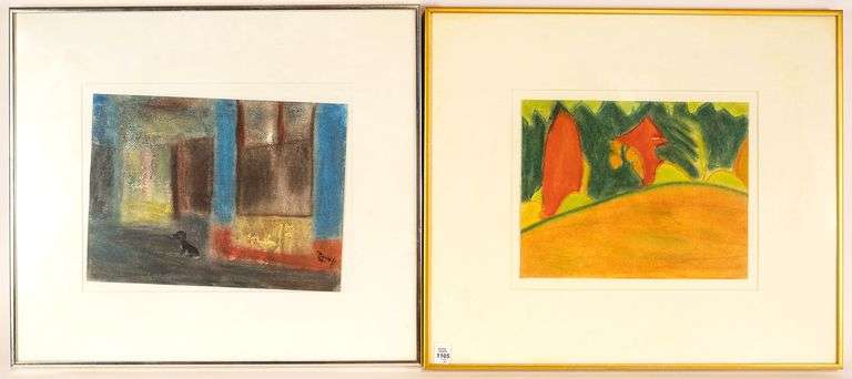2 IAN TROWELL PAINTINGS