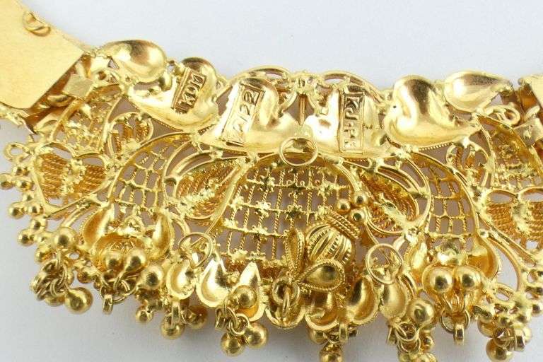 GOLD WEDDING NECKLACE