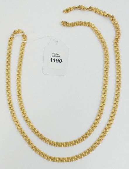 LONG GOLD NECK CHAIN