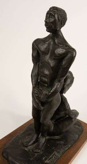 IAN TROWELL BRONZE SCULPTURE