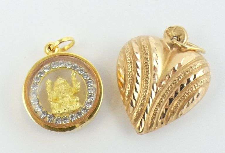 2 PENDANTS OR CHARMS