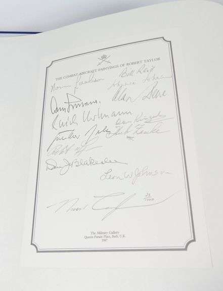 TWO ROBERT TAYLOR BOOKS INCL. AUTOGRAPHED