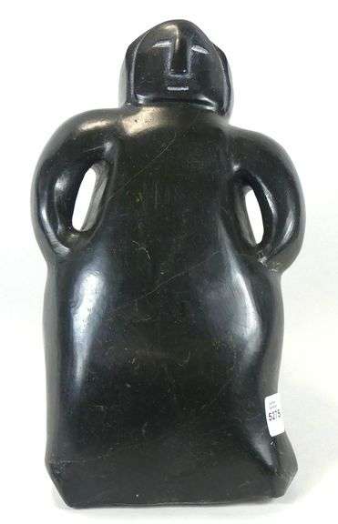 LARGE INUIT STONE CARVING