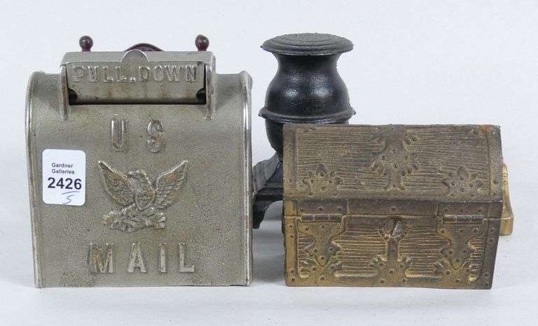 5 COLLECTOR COIN BANKS