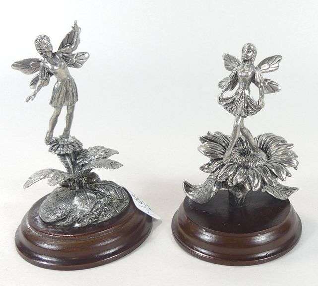 TWO MERLIN FINE ART FIGURINES
