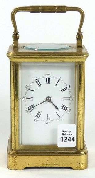 ANTIQUE CARRIAGE CLOCK