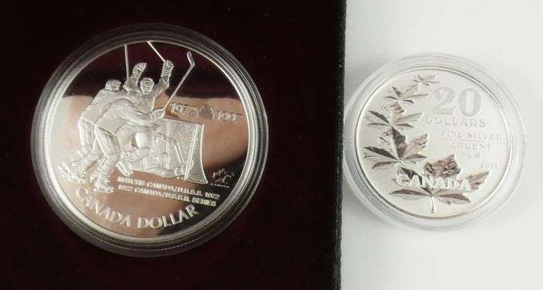 6 CANADIAN SILVER COINS