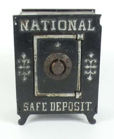 CAST IRON SAFE BANK