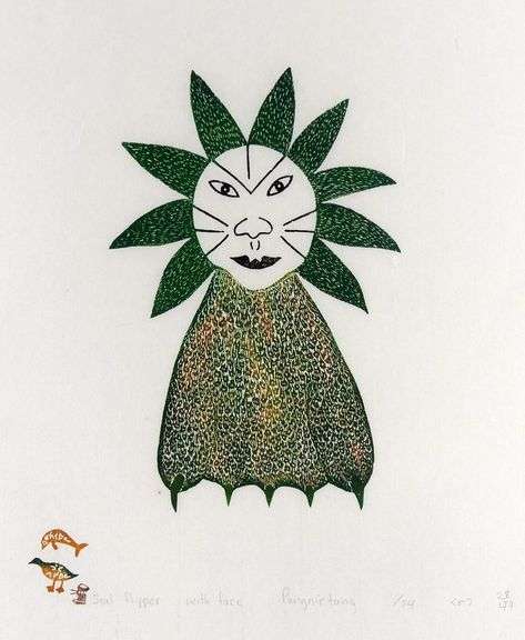 TWO INUIT PRINTS