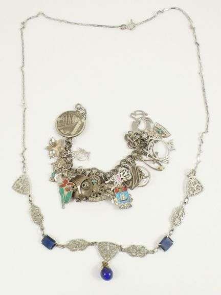 STERLING NECKLACE & BRACELET