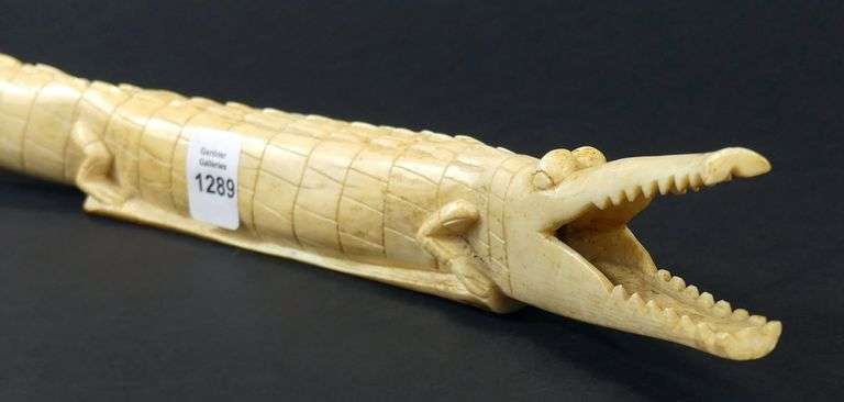 AFRICAN IVORY CARVING