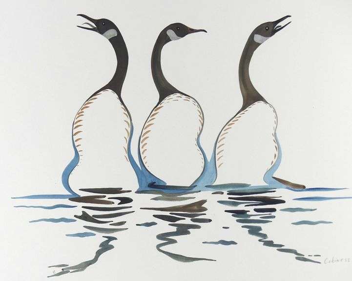 EDDY COBINESS ORIGINAL WATERCOLOUR