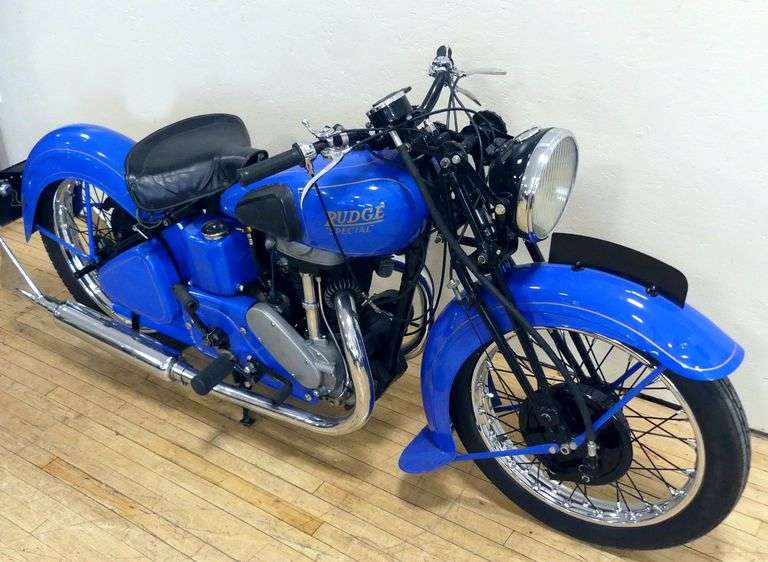 1936 RUDGE-WHITWORTH LTD. MOTORCYCLE
