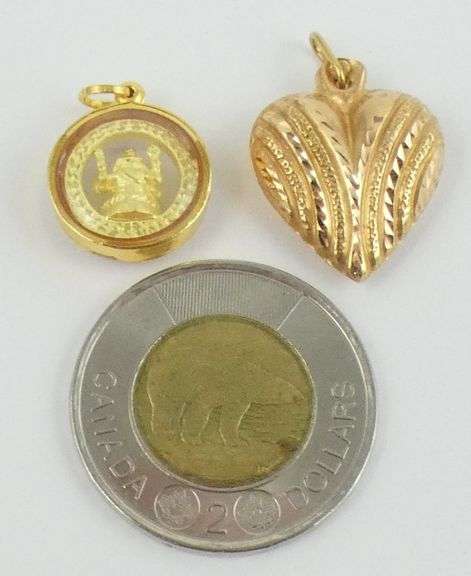 2 PENDANTS OR CHARMS