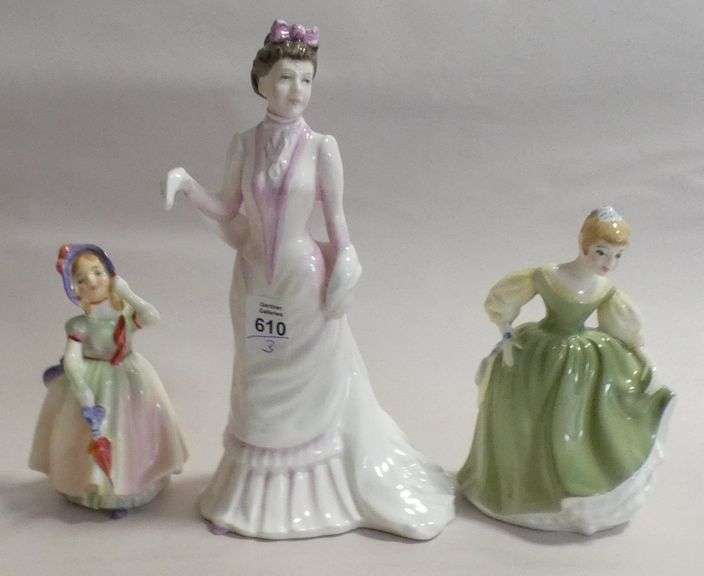 THREE ROYAL DOULTON FIGURINES