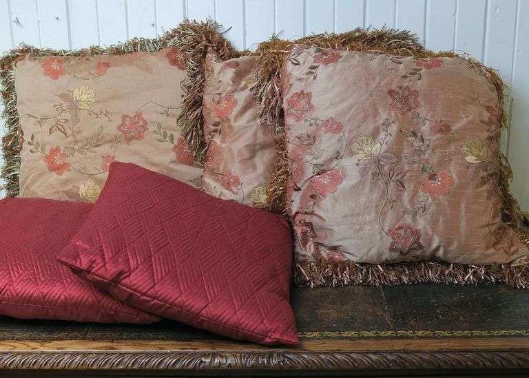 SILK CUSHIONS