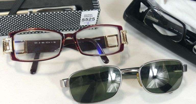 DESIGNER GLASSES & PEN SET