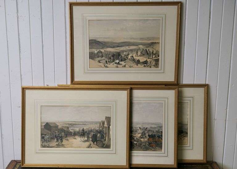ANTIQUE CRIMEAN WAR PRINTS