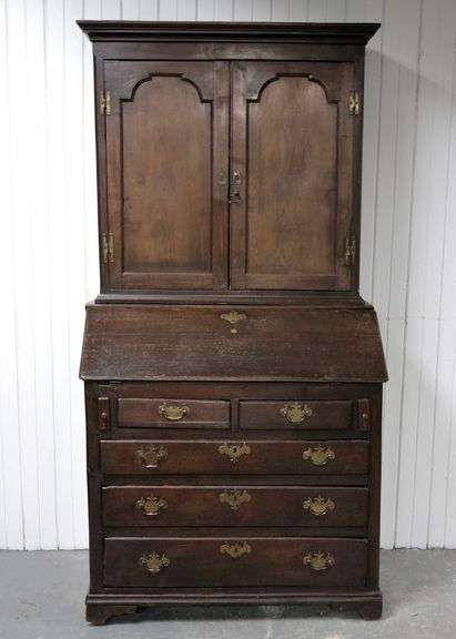 18TH CENTURY BUREAU BOOKCASE