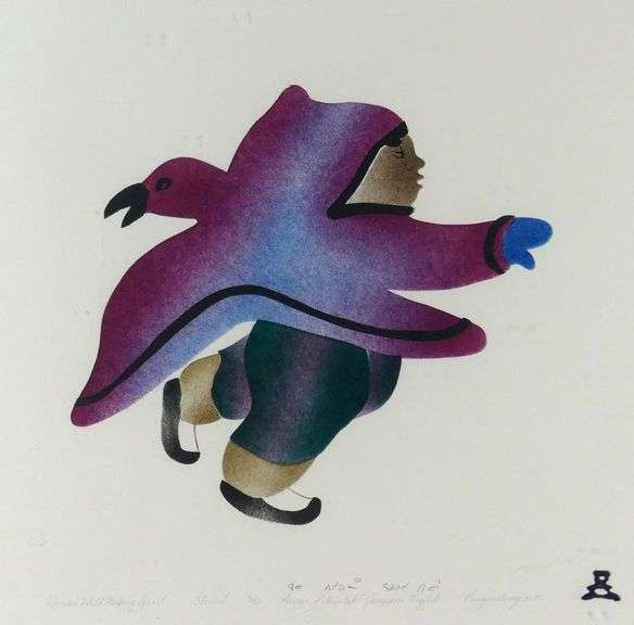ANNIE PITSIULAK & JACOPOSIE TIGLIK PRINT