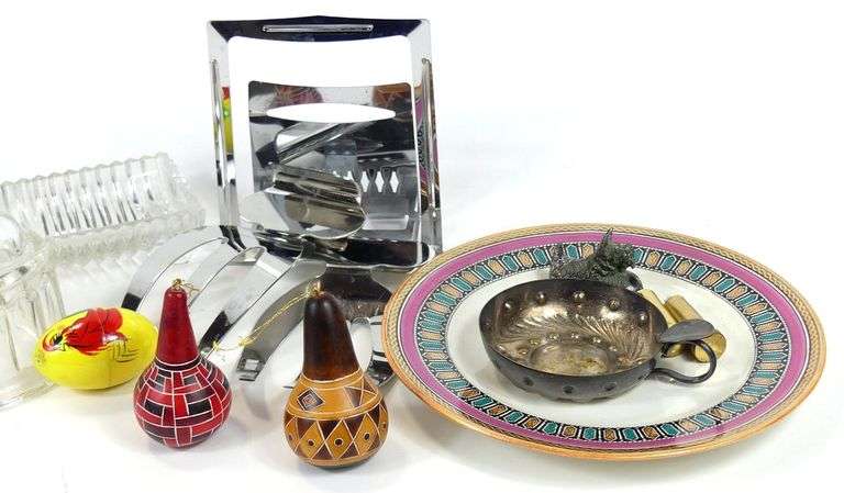 METALWARE, CHINA, COLLECTIBLES