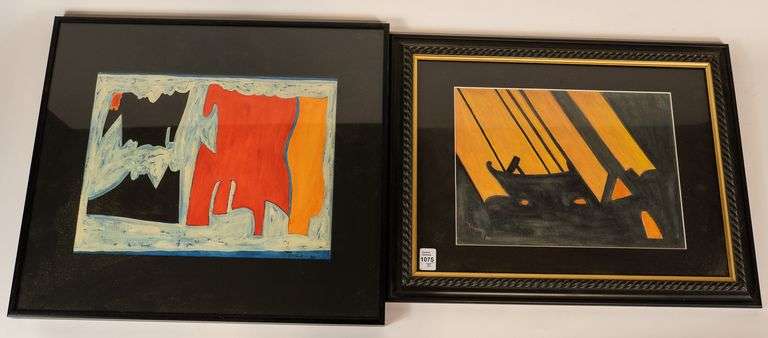 TWO IAN TROWELL PAINTINGS