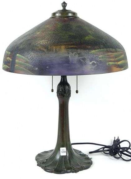 ART NOUVEAU TABLE LAMP