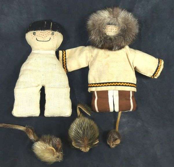 INUIT DOLLS & SEALSKIN TOYS