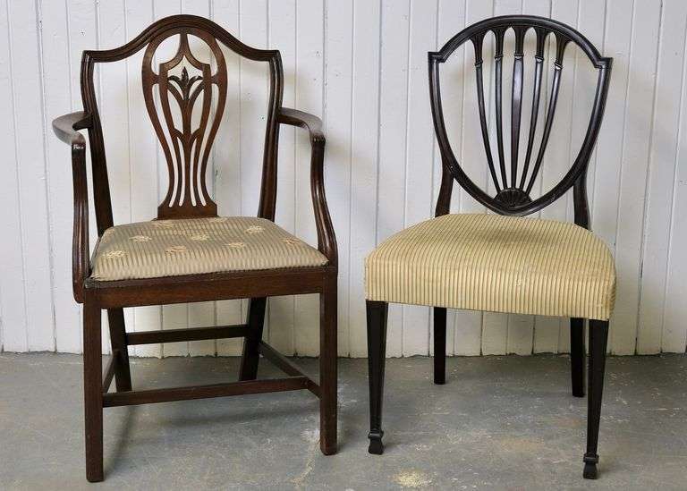 TWO ANTIQUE CHAIRS