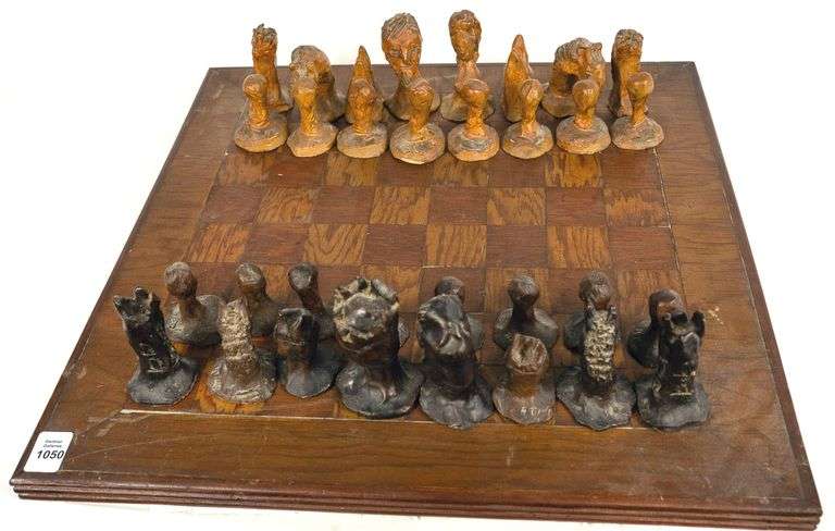 IAN TROWELL CHESS SET