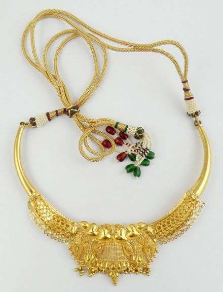 GOLD WEDDING NECKLACE