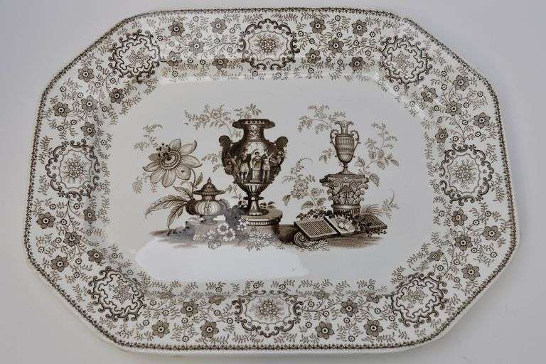 J & G ALCOCK PLATTER