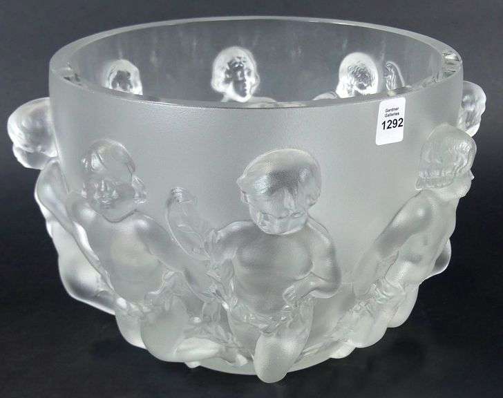 LARGE LALIQUE BOWL
