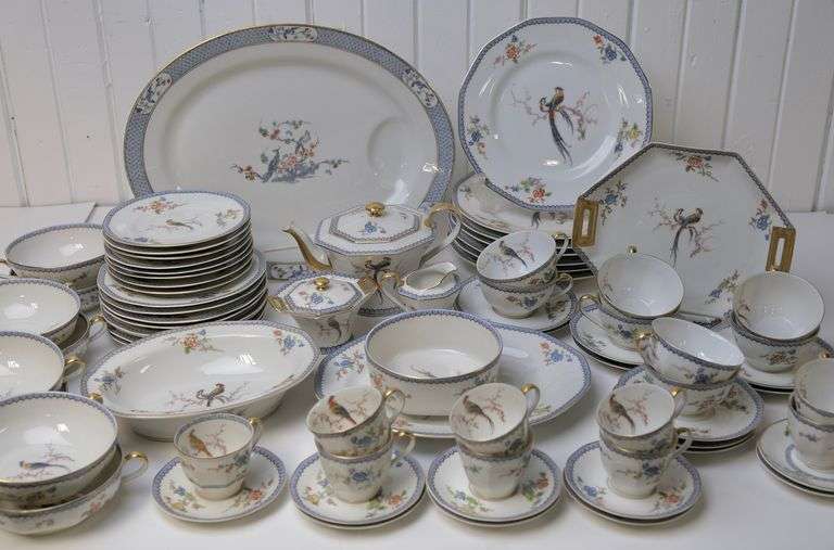 LIMOGES "PARADISE" DINNER SET