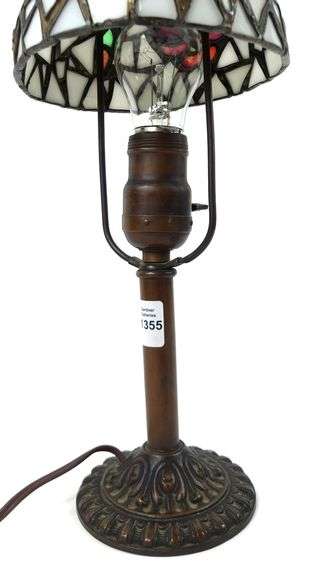 ANTIQUE BOUDOIR LAMP