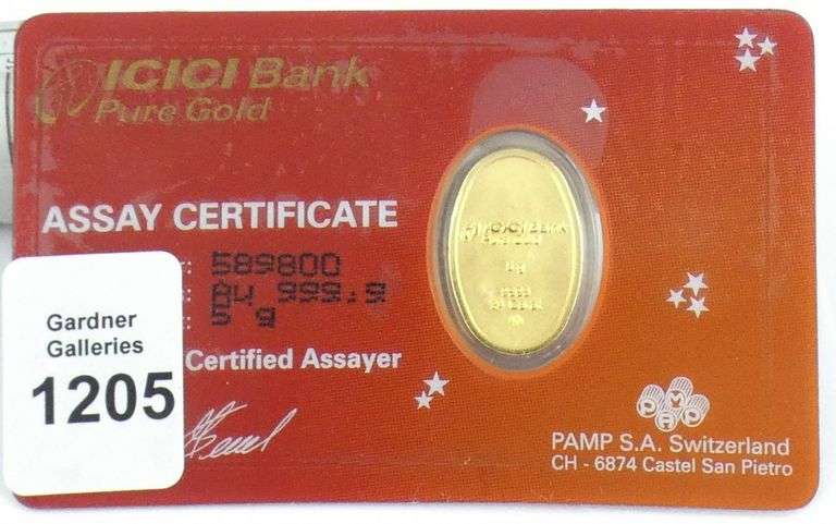 GOLD WAFER