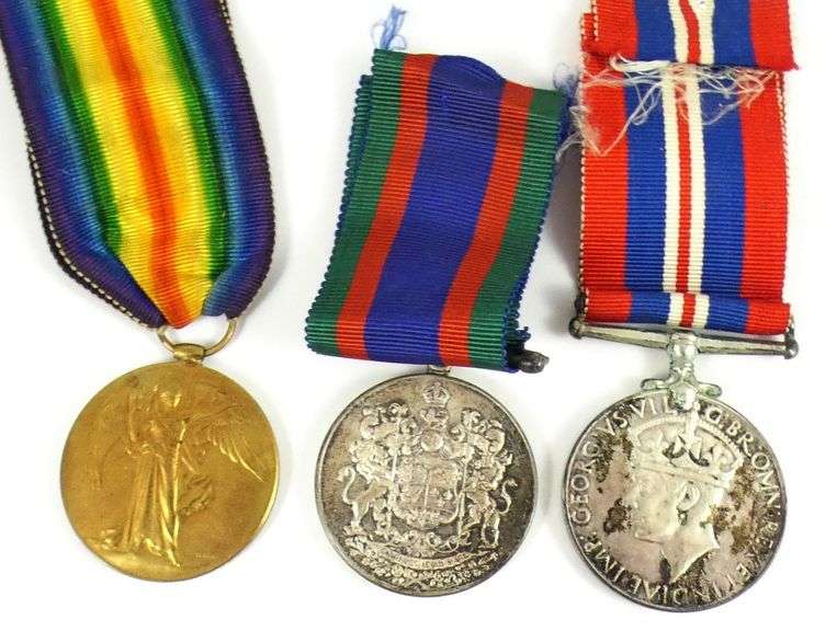 3 SERVICE MEDALS