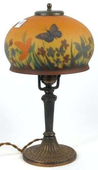 ART NOUVEAU BOUDOIR LAMP