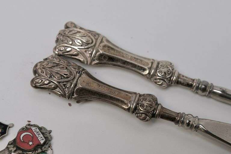 SILVER SOUVENIR SPOONS
