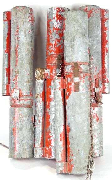 RAILROAD FLARE CANISTERS