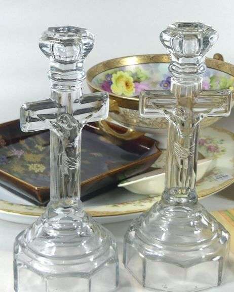 GLASSWARE, PORCELAIN, ONYX, ETC.