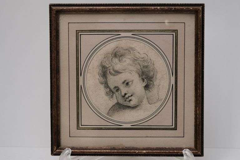 CHERUB TILE ARTWORK